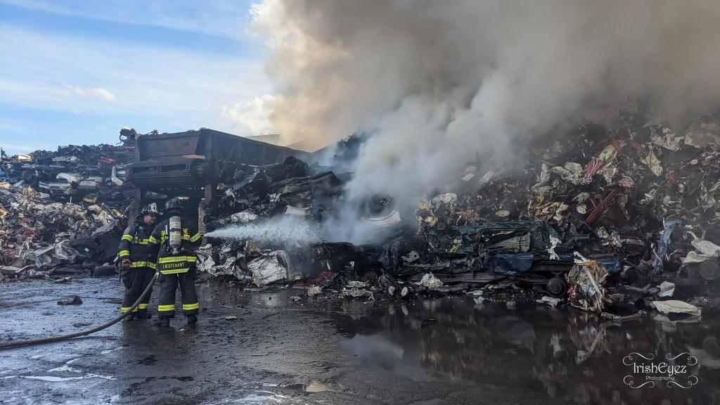 Assist to Modena at Large Scrap Pile Fire - East Brandywine Fire Company