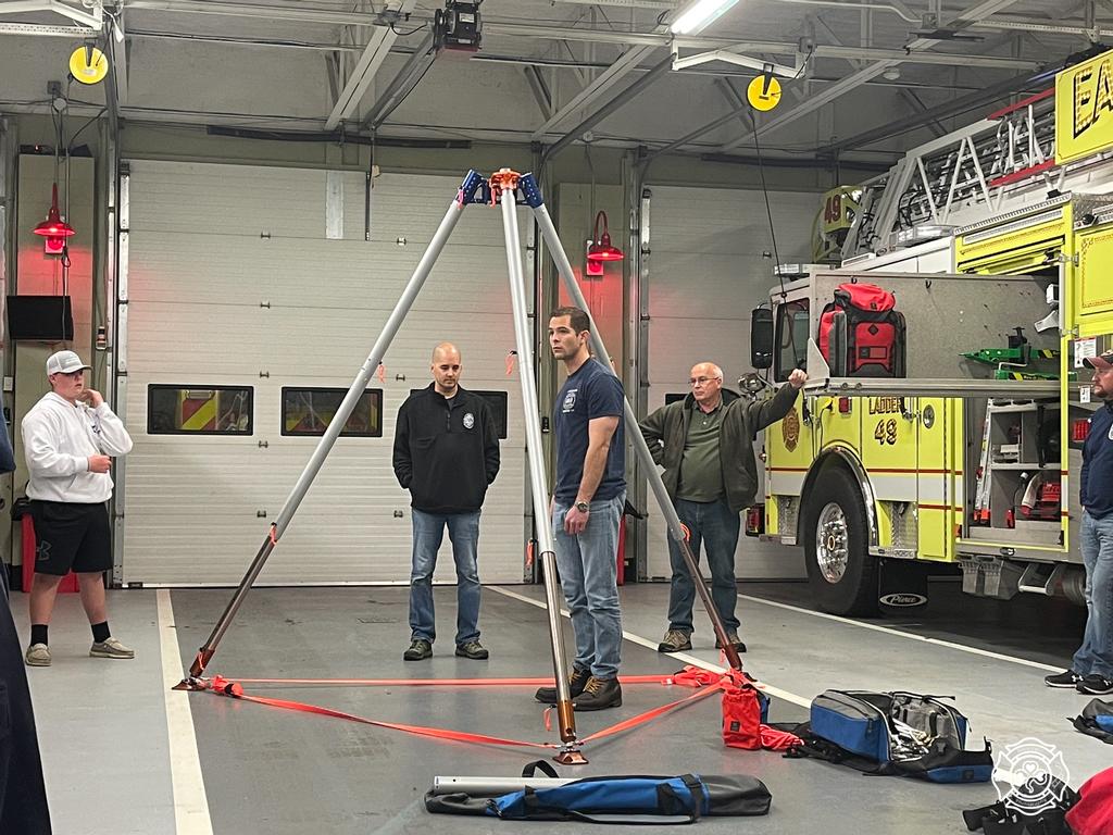 Rope Rescue Training - East Brandywine Fire Company