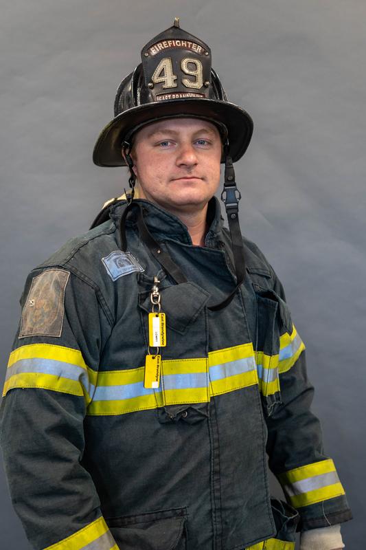 Firefighter Eric Lowry